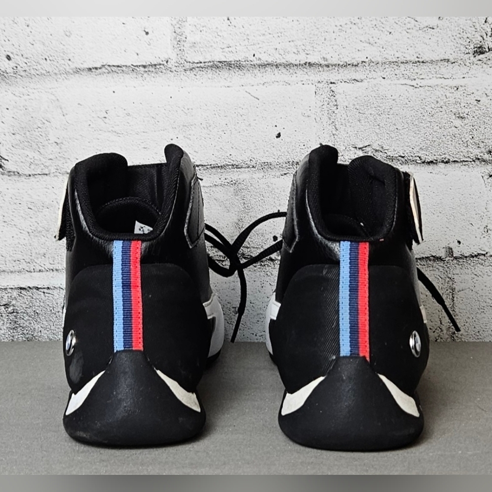 Puma BMW Motorsport Future Cat Mid Racing Shoes Mens 10.5 Black - Picture 6 of 11